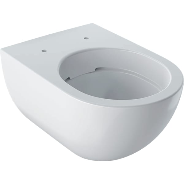 Geberit Acanto Wand-WC Tiefspüler geschlossene Form Rimfree, weiß KeraTect