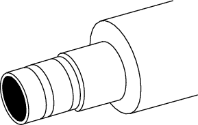 TECElogo Verbundrohr PE-RT/Al 25x2,5 vorgedämmt RS 6, rot, Rolle 50m