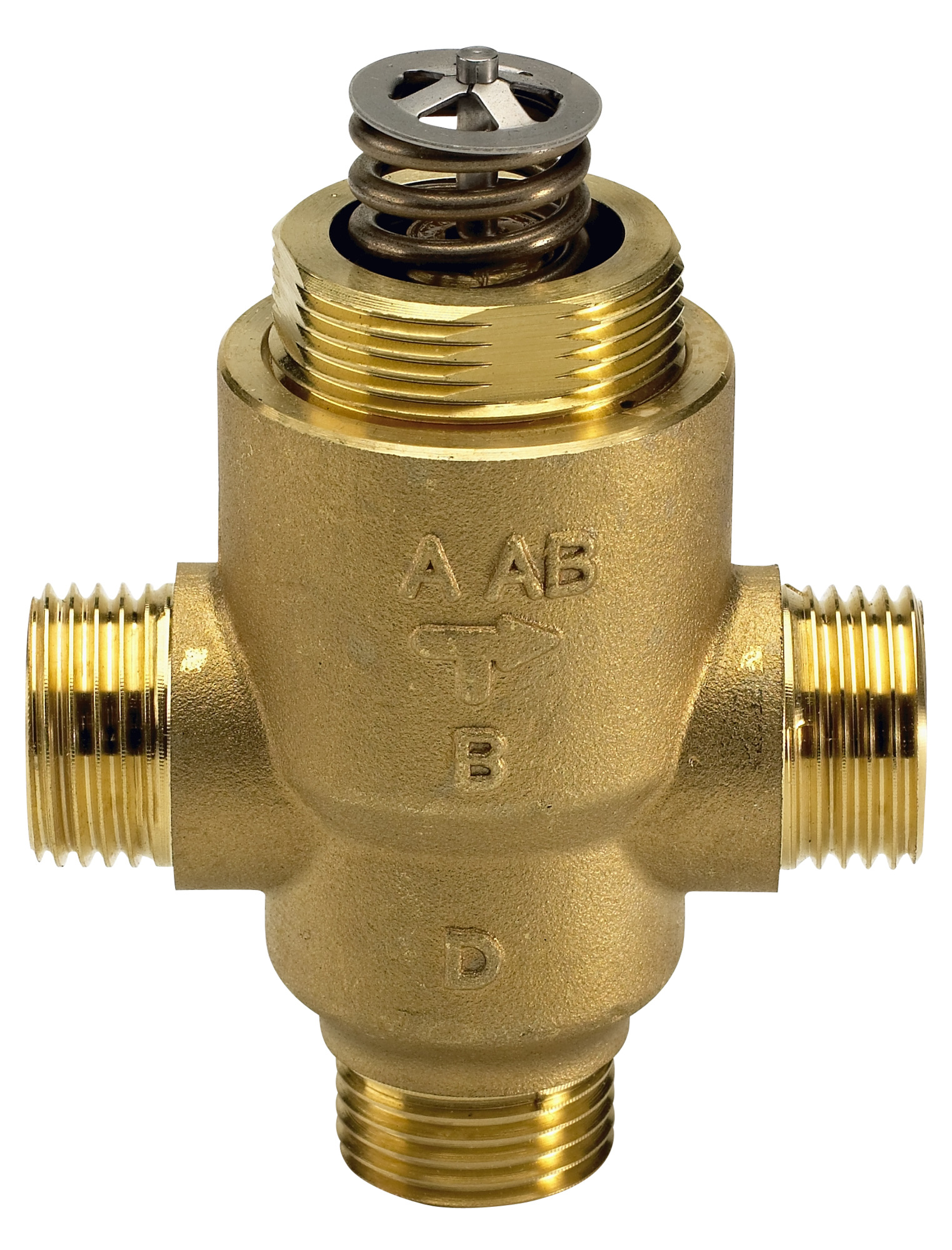 Danfoss 3-Wege-Ventil VZ3 DN 15, kvs 1,0
