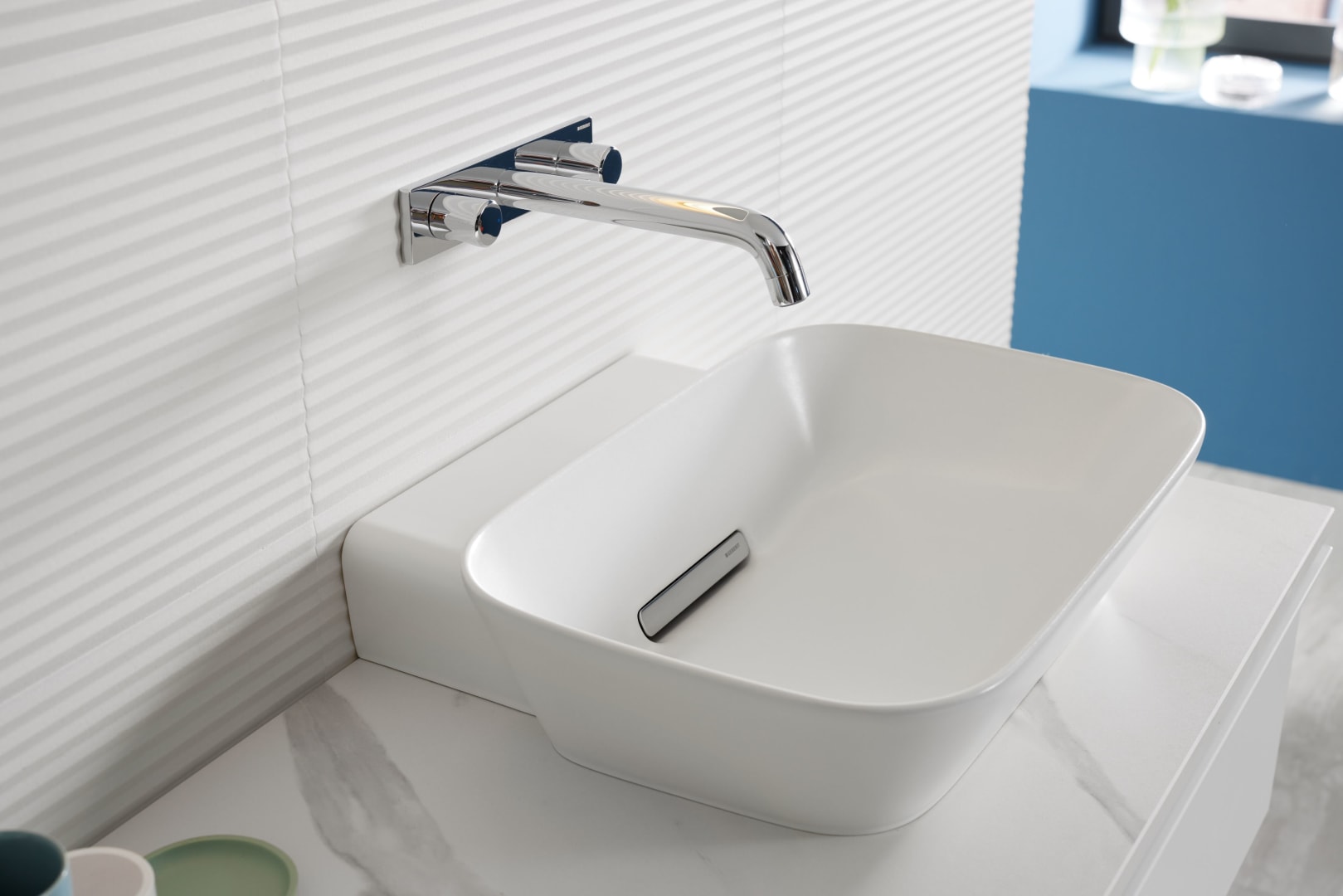 Geberit ONE AS-WT, SF, 50x42,5cm, CleanDrain o. Hl., o. Ül., weiß, KeraTect/weiß glzd