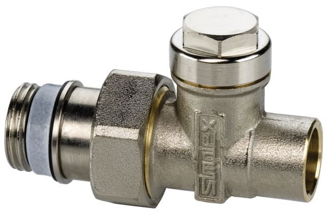 Flamco Rücklaufverschr. Durchg. Typ L G1/2a x Löt 15 MS vern. selbstd.
