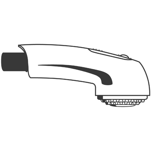 GROHE Spülbrause 46312 für Zedra/Europlus schwarz/softschwarz