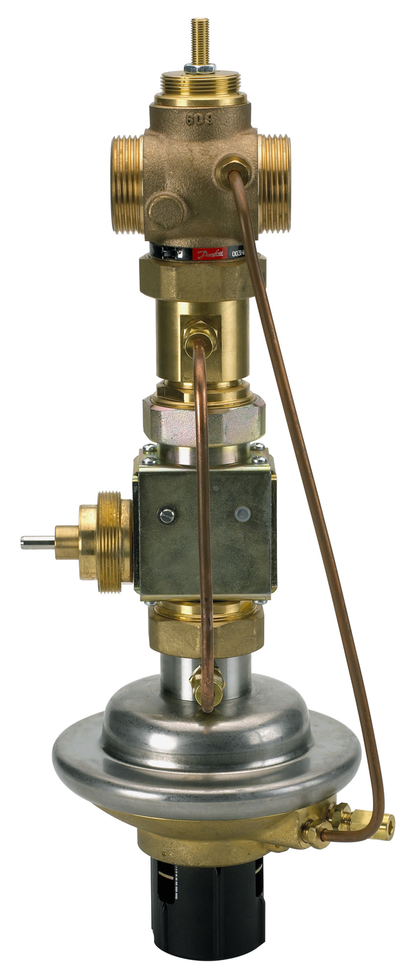 Danfoss Diff.Druck.+ V,stromreg.AVPQT Kvs 8,0, 0,2/0,2 - 1,0 bar, G 11/4 A
