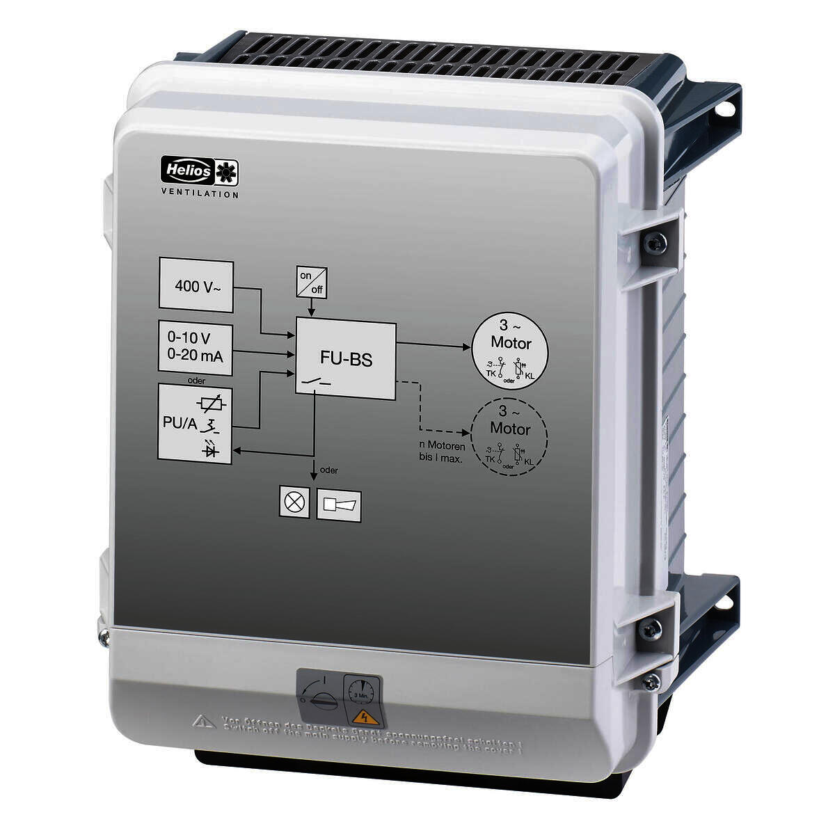 Helios FU-BS 5,0 Frequenzumrichter Basic Sinus 400V 3PH 50/60HZ 5,0A