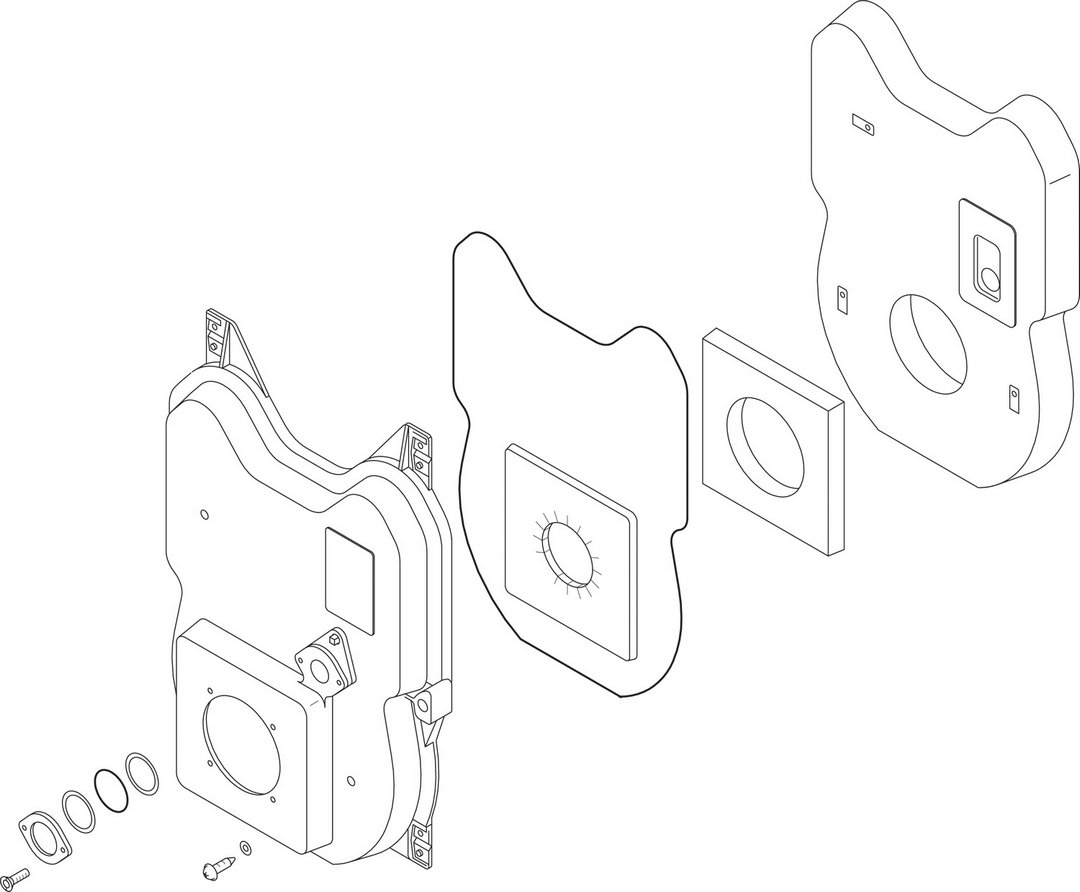 BOSCH Ersatzteil TTNR: 8718585027 Brennertür b. 72 KW everp