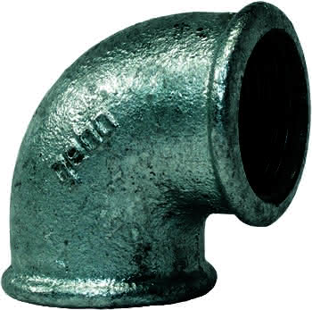 gebofittings Temperguss Gewindefittings 90 - Winkel 90 - 1 1/4", verzinkt gebofittings Temperguss Gewindefittings 90 - Winkel 90 - 1 1/4", verzinkt