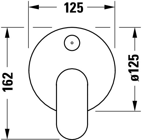 Duravit Wave Einhebelmischer UP-Set Keramikmischsyst.,m.Umsteller,Chrom HG