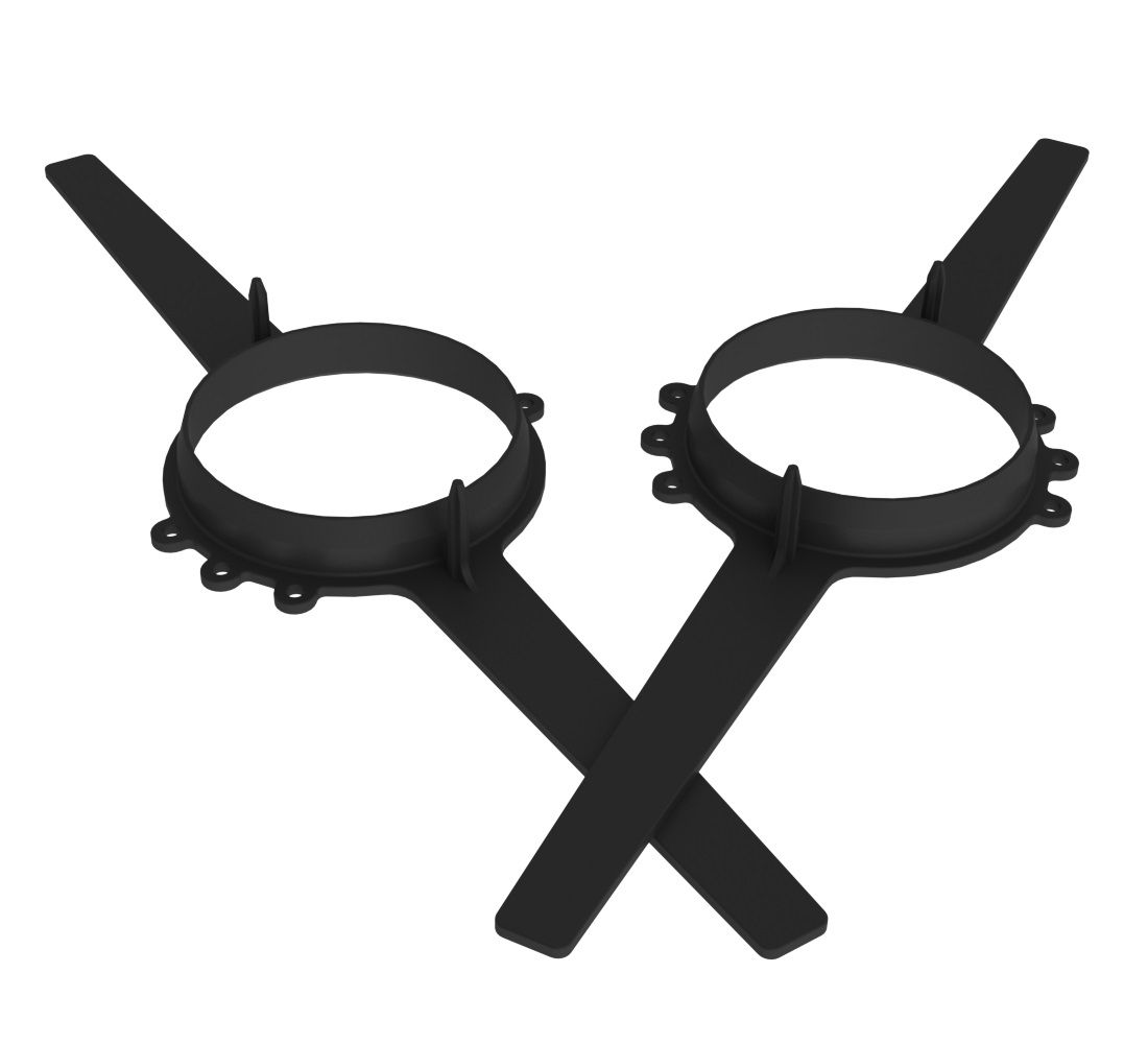 Remeha Abstandhalter (zweiteilig) DN 100, 2Stück