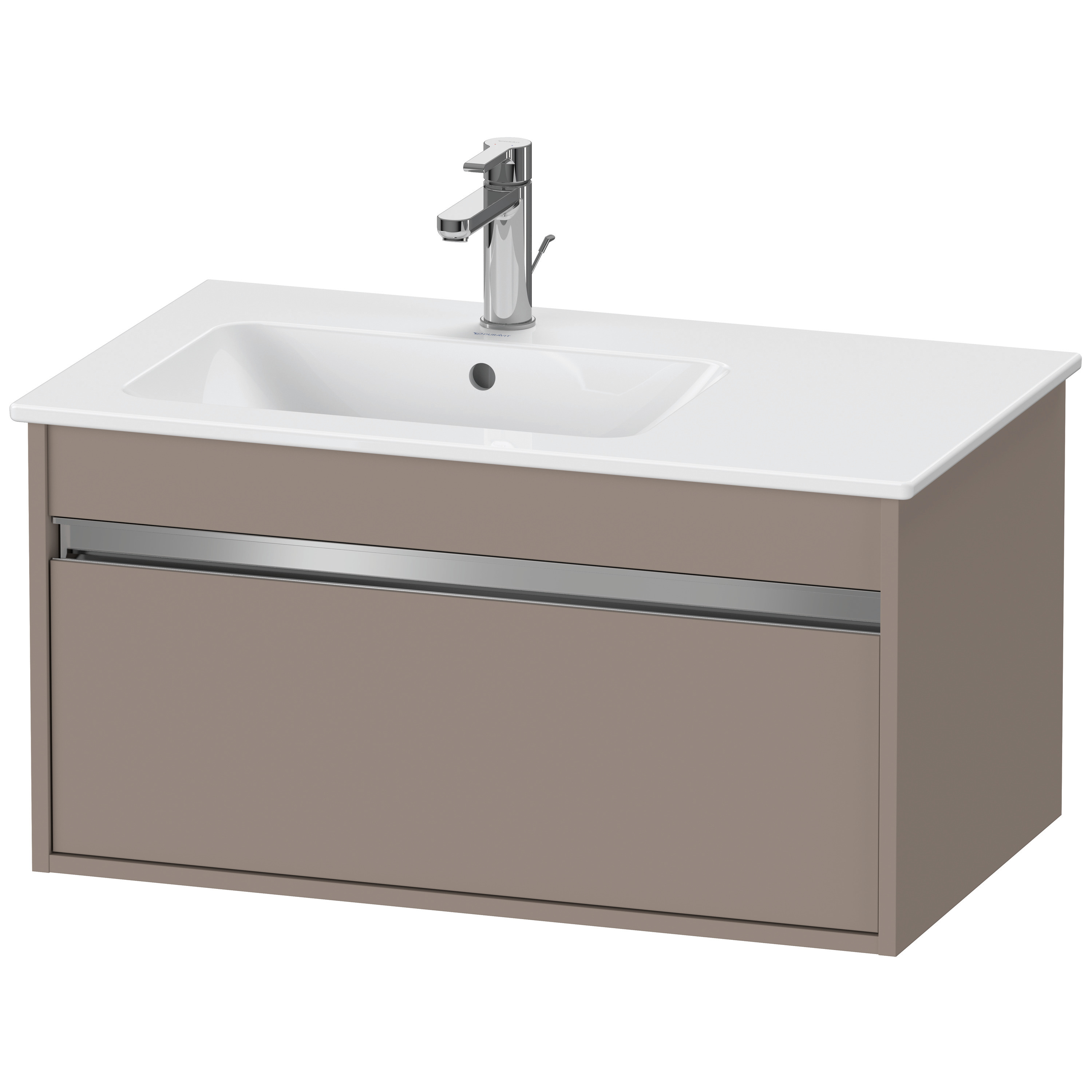 Duravit WTU Ketho f. ME by Starck, 1 Auszug 410x800x475mm, Basalt Matt