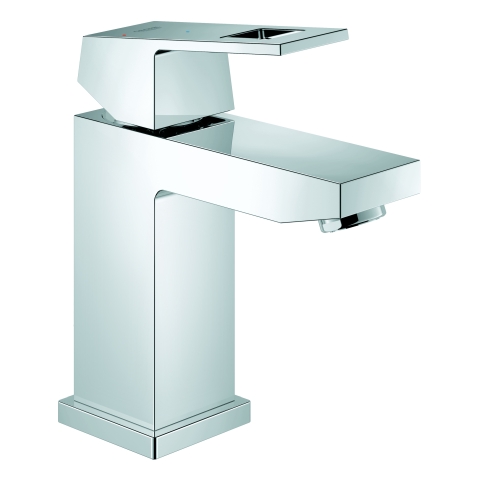 GROHE EH-WT-Batterie Eurocube 23392 Mittelstellung kalt glatter Körper chrom