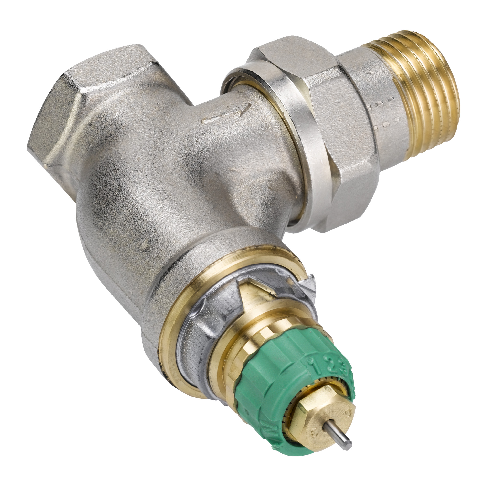Danfoss Dynamic Valve RA-DV 15 druckunabhängig, R 1/2, Eck, vernickelt