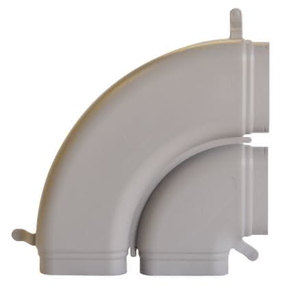 Zehnder Kanalbogen CK 300 H, 90 Gard Nr.990322021