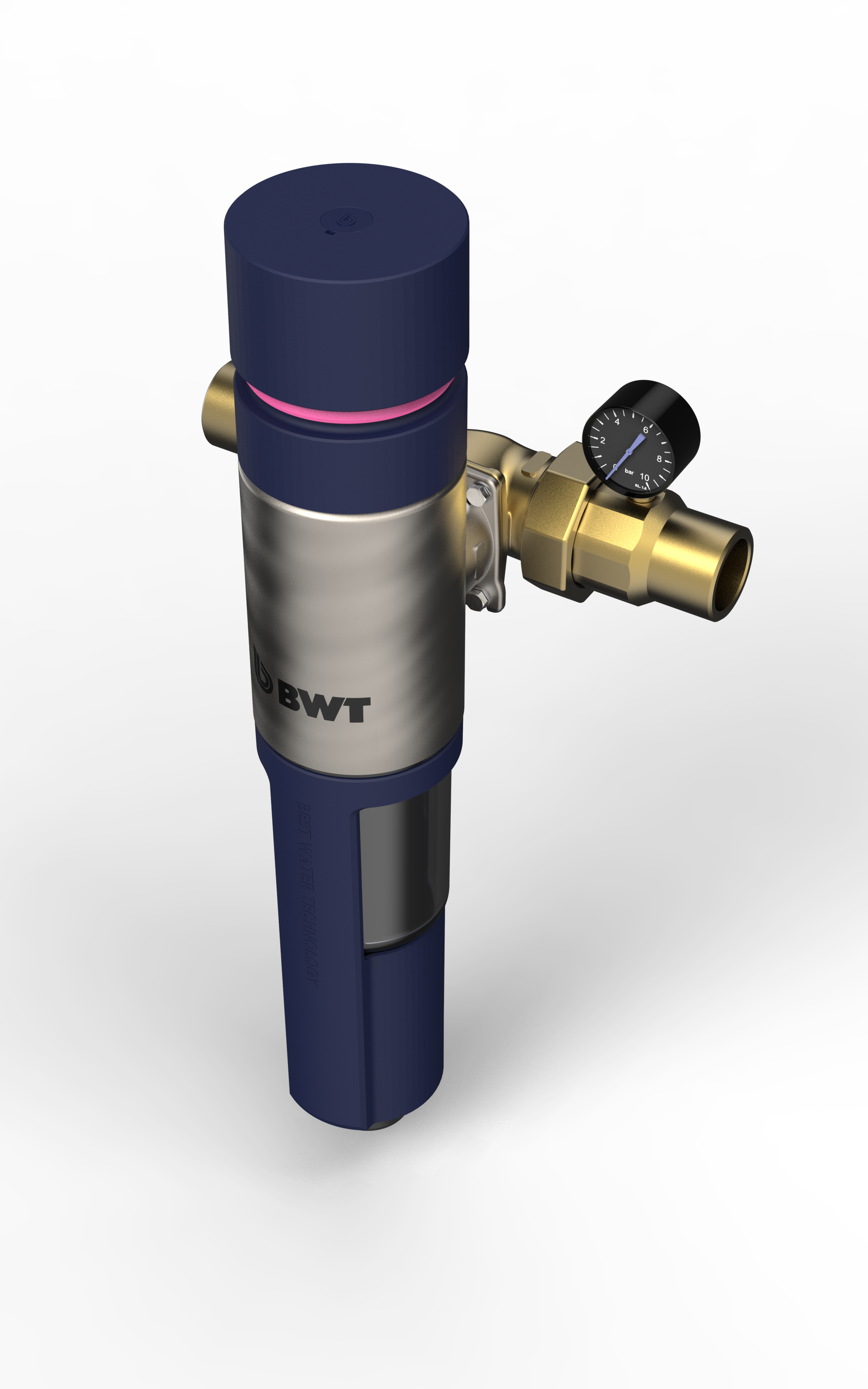 BWT MACH HWS 1 1/2" Rückspülfilter-Hauswasserstat.,bleifrei