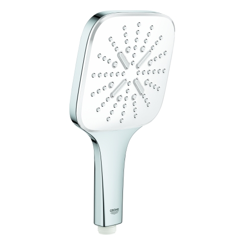 GROHE Handbrause Rainshower 130 SmartActive Cube 26551 moon white/chrom