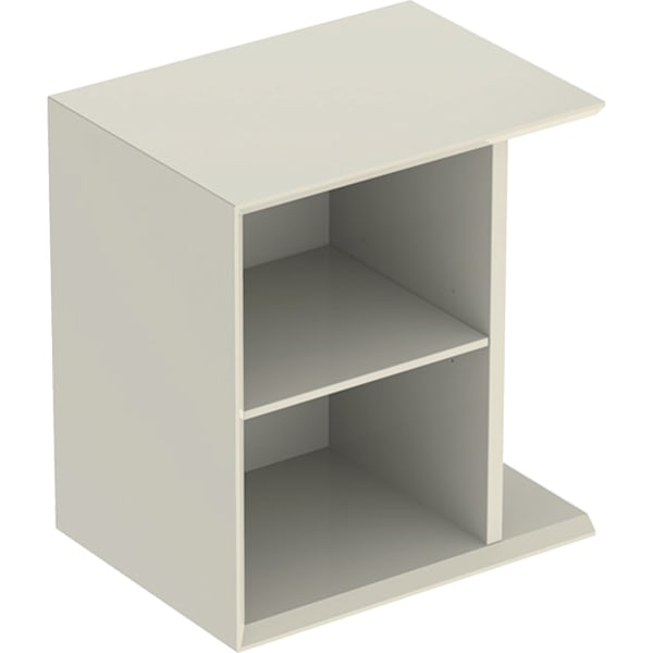 Geberit iCon Seitenelement wandhängend 37x40x27,3cm, sandgrau