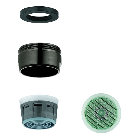 GROHE Mousseur 48159 hard graphite gebürstet GROHE Mousseur 48159 hard graphite gebürstet