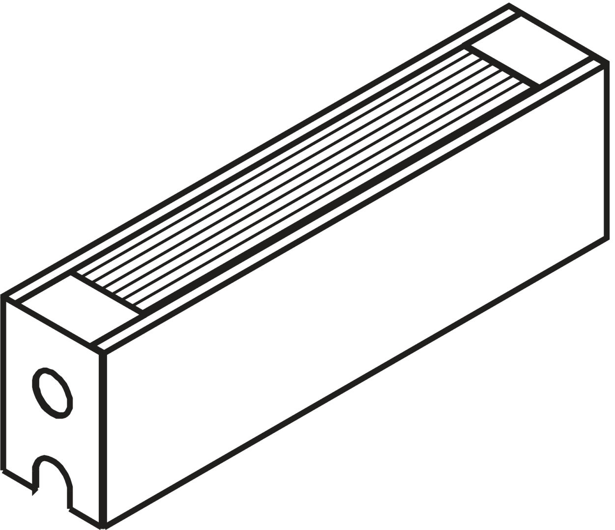 Kermi KKN Konv. Typ10 BH150x100x2800mm QN1655, weiß, 10 bar, m. Abdeckung