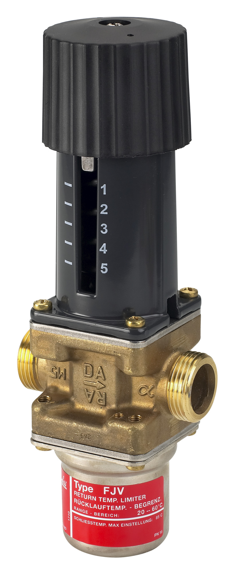 Danfoss Rücklauftemp,Begrenzer FJV DN20, G 1 AG, 20-60 C, Kvs 2,3