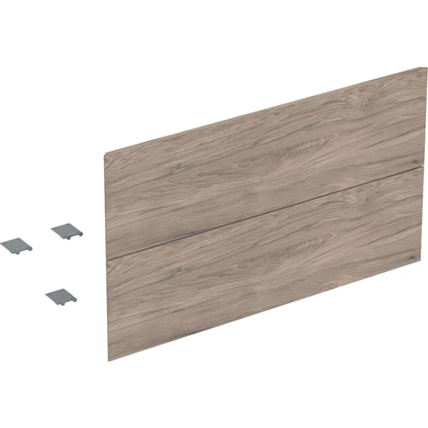 Geberit Set Schubl.-Frt für ONE US, 2 Schubl. für WT B: 90cm, Nussbaum hickory