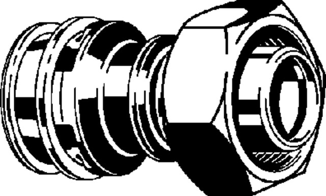 Viega Verschraubung mit SC Raxinox 4429 in 16mm x G3/4 Stahl nichtrostend