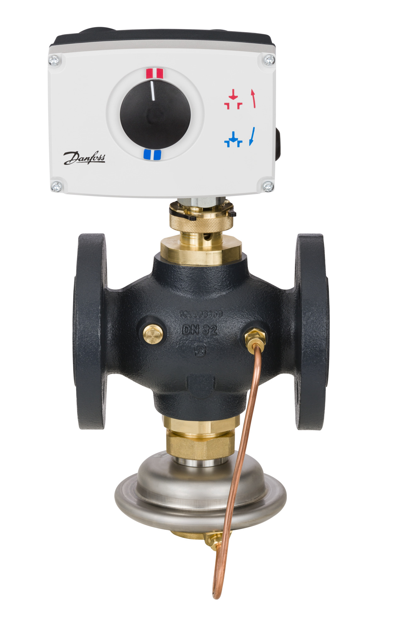 Danfoss elektrischer Stellantrieb AMV 23 24V, 3 Punkt, 15s/mm, 450 N, Notstell.