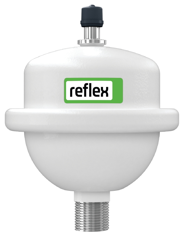 Reflex Membran-Druckausdehnungsgefäß Wasserschlagdämpfer WD, weiß, 10 bar