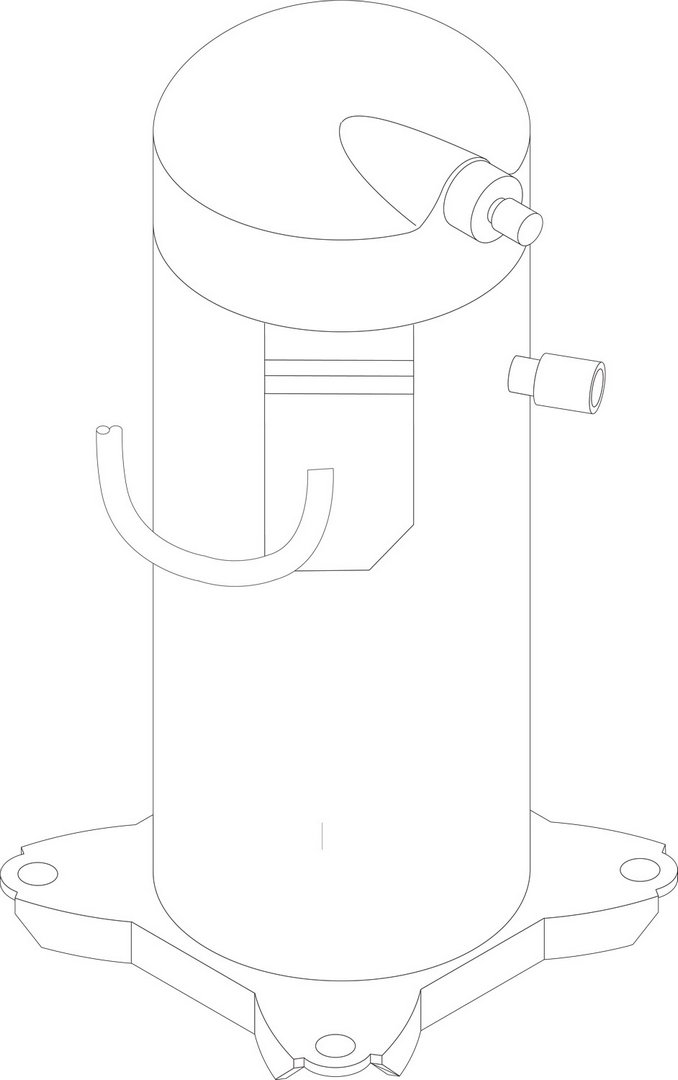 BOSCH Ersatzteil TTNR: 87382000590 Kompressor 3ph