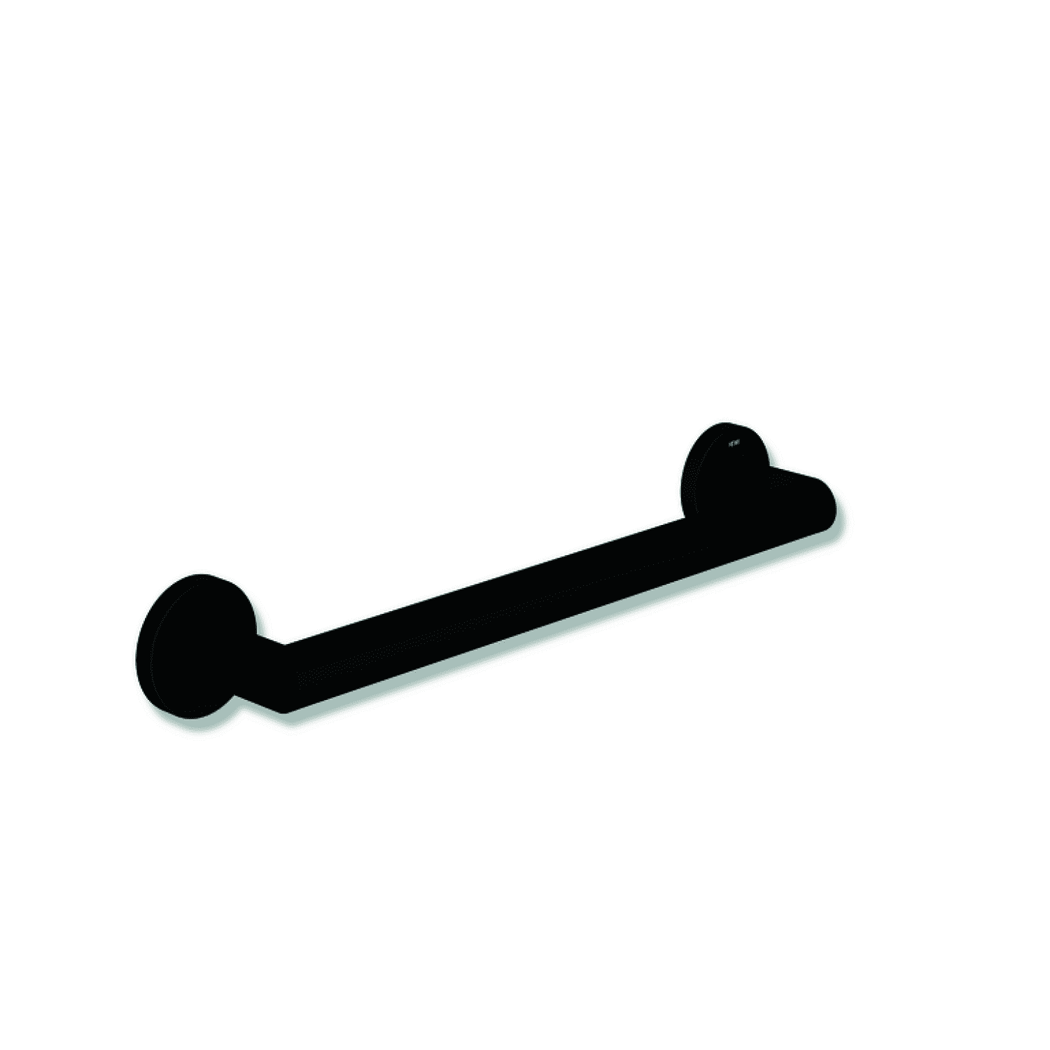 HEWI Haltegriff, d:30, L:600mm, plvb schw tiefmatt