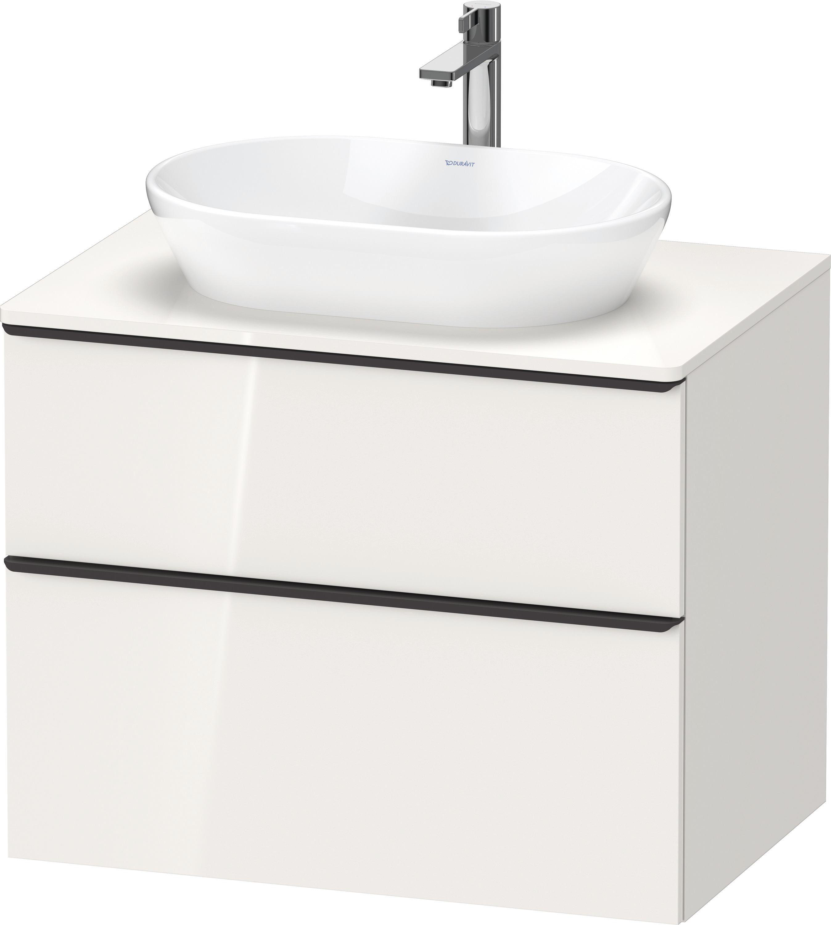 DU D-Neo,Kons-WTU,AZ:1,SBK:1,Gr:Dia Schw 800x550x644mm,Wandh.Weiß Hochglanz,Dek