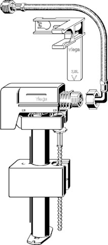 Viega Füllventilset 8310.72 in 230x120x46mm Kunststoff