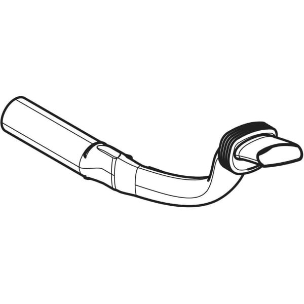 Geberit Zulaufbogen f. Geberit AquaClean Alba / Sela eckig