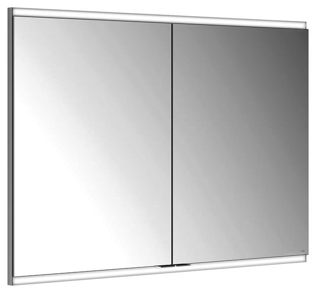 KEUCO Royal Modular 2.0 SPS, bel. 80021, Einb. 2Steckd,sb-elox,1050x700x160mm