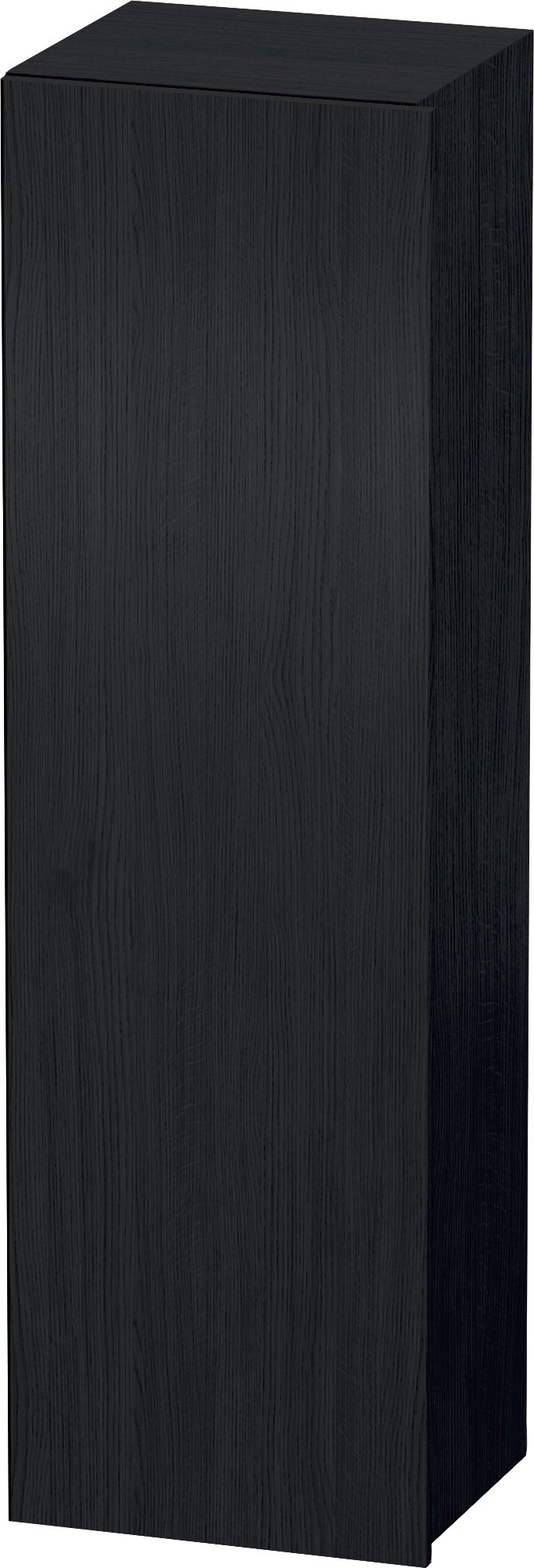 Duravit Hochschrank DuraStyle,360x400x1400mm, 1Tür,TA links, Eiche Schwarz