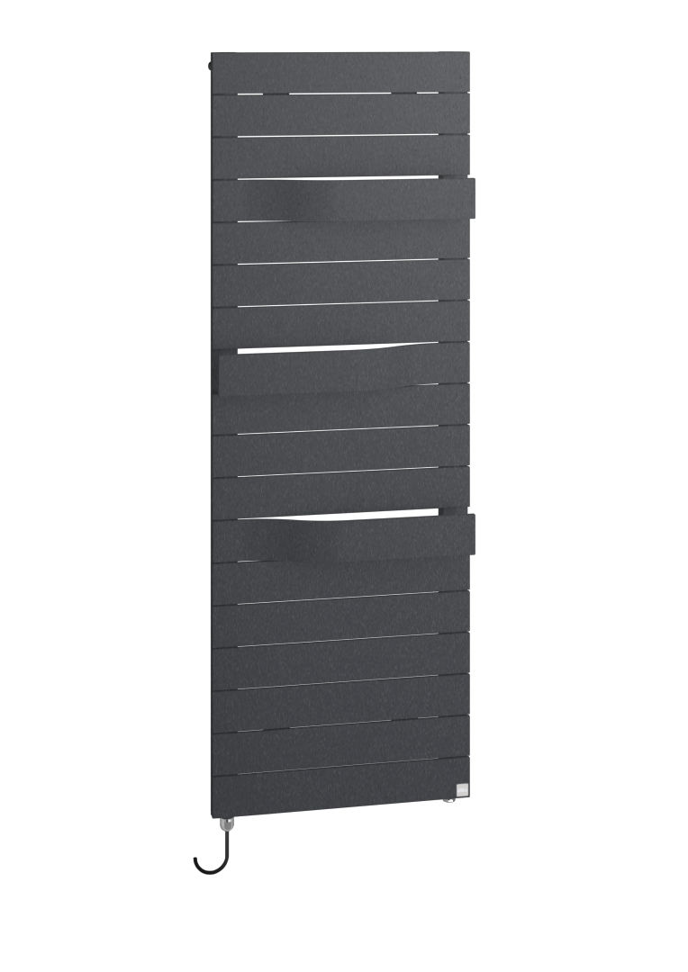 Kermi Tabeo -E BH1437x101x500mm P=800W,RAL9005 MT,WWS swz,links
