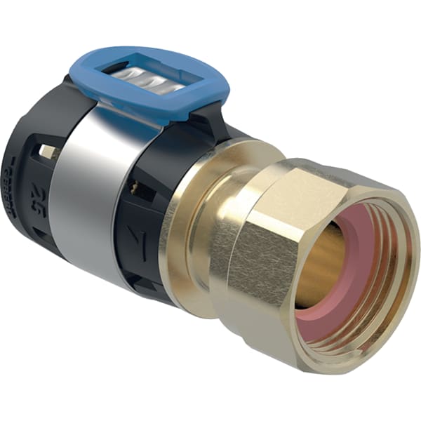 Geberit FlowFit Übergang mit Überwurfmutter SiBr d25-G1