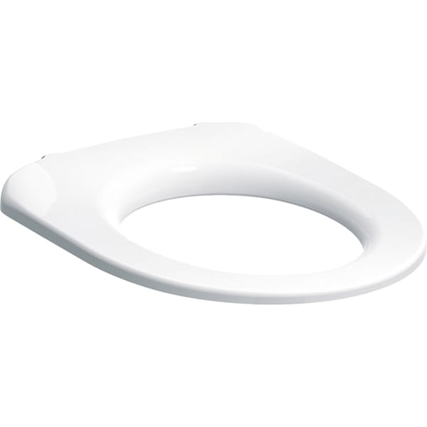 Geberit iCon WC-Sitzring, barrierefrei Befestigung von oben, weiß