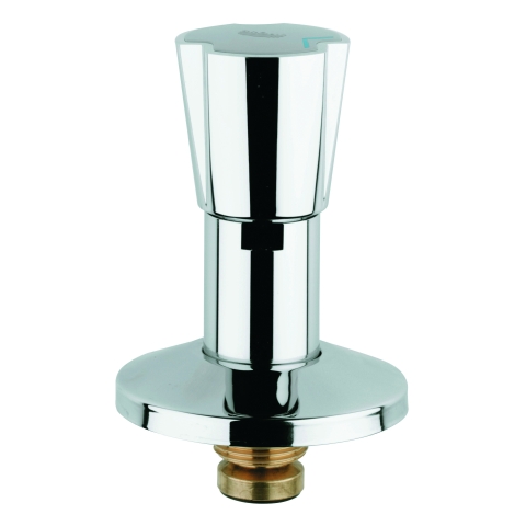GROHE Oberteil 11514 DN20 für UP-Ventile Dreikantgriff blau/rot 3/4" chrom