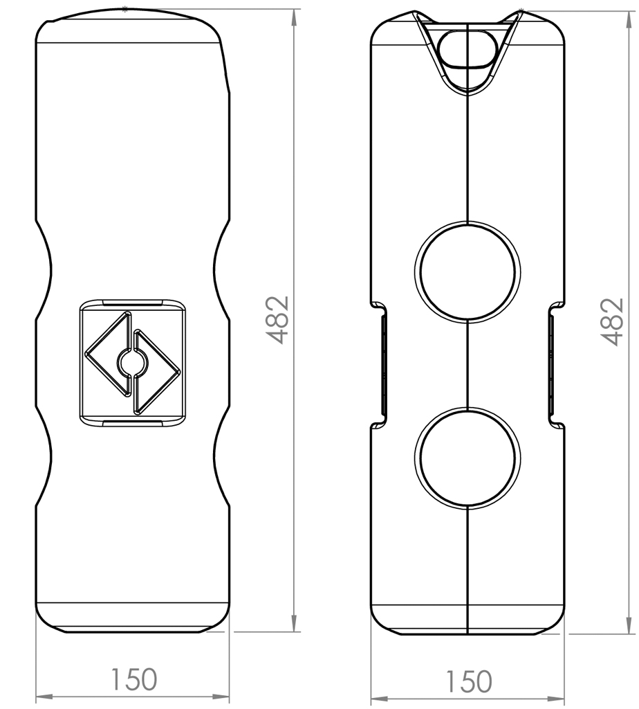 Spirotech Isolierung SpiroCross (AX) passend für 1" + 1 1/4" + 1 1/2" IG