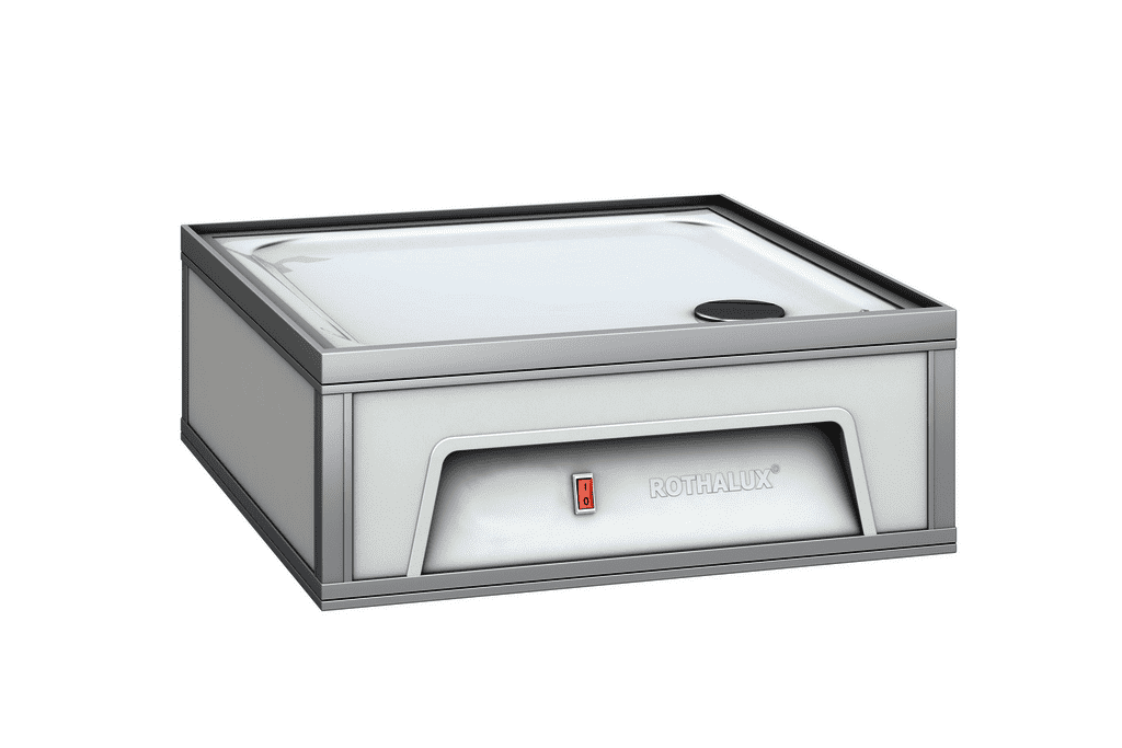 Rothalux-Exclusiv Unterteil 80x80 ohne Boiler, mit Automatikpumpe, Nr.026