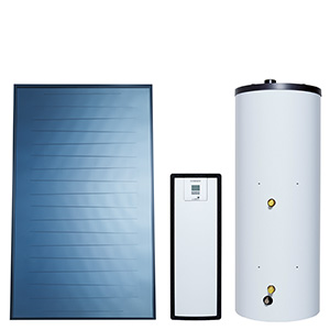 Vaillant Paket 9.201/5 Solar SWW 2x VFK 125, VIH S2 250/4 B, VMS 8