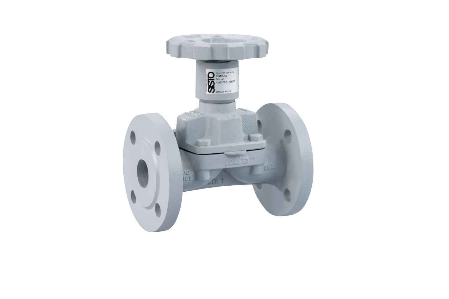 KSB Membranventil SISTO-16 DN15 PN16 EN-GJS-400-18-LT/ohne AKL_IIR