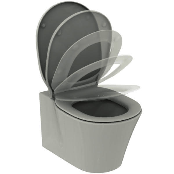 IS Wand-T-WC-Kombipaket Connect Air, AQUABLADE,mit Softclosing,365x540mm,Weiß