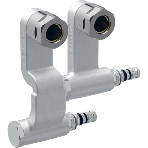 Geberit Mepla Set Anschluss-Endstück für Vorl./Rückl. m. Anschlussverschr. d15-16