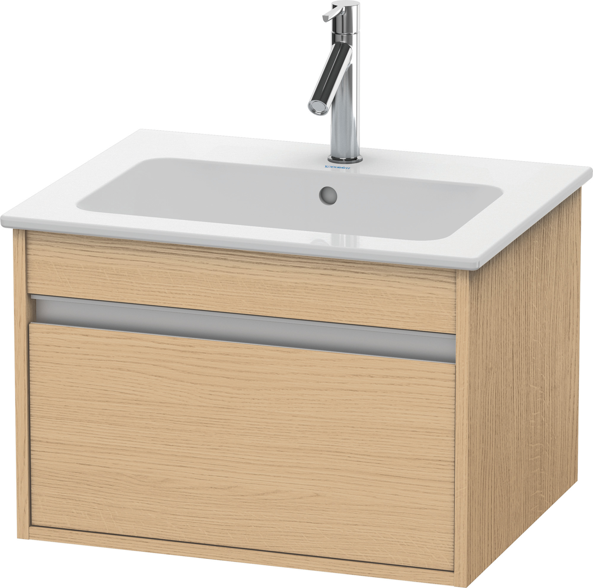 Duravit WTU Ketho f. ME by Starck, 1 Auszug 410x600x475mm, Eiche Natur