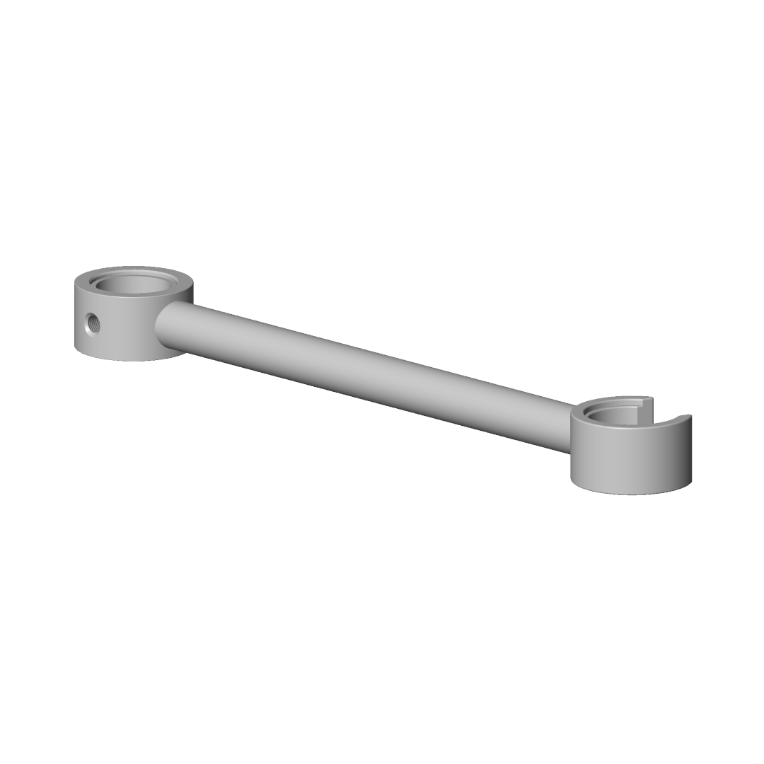 DO Halter ERSATZTEILE 04172001400 39 x 20 x 238 mm Platin gebürstet