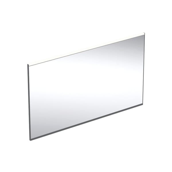 Geberit Option Plus LSP, eckig, direkte Bel. u. ind. Bel., 120x70x3,5cm, swm/alu elox