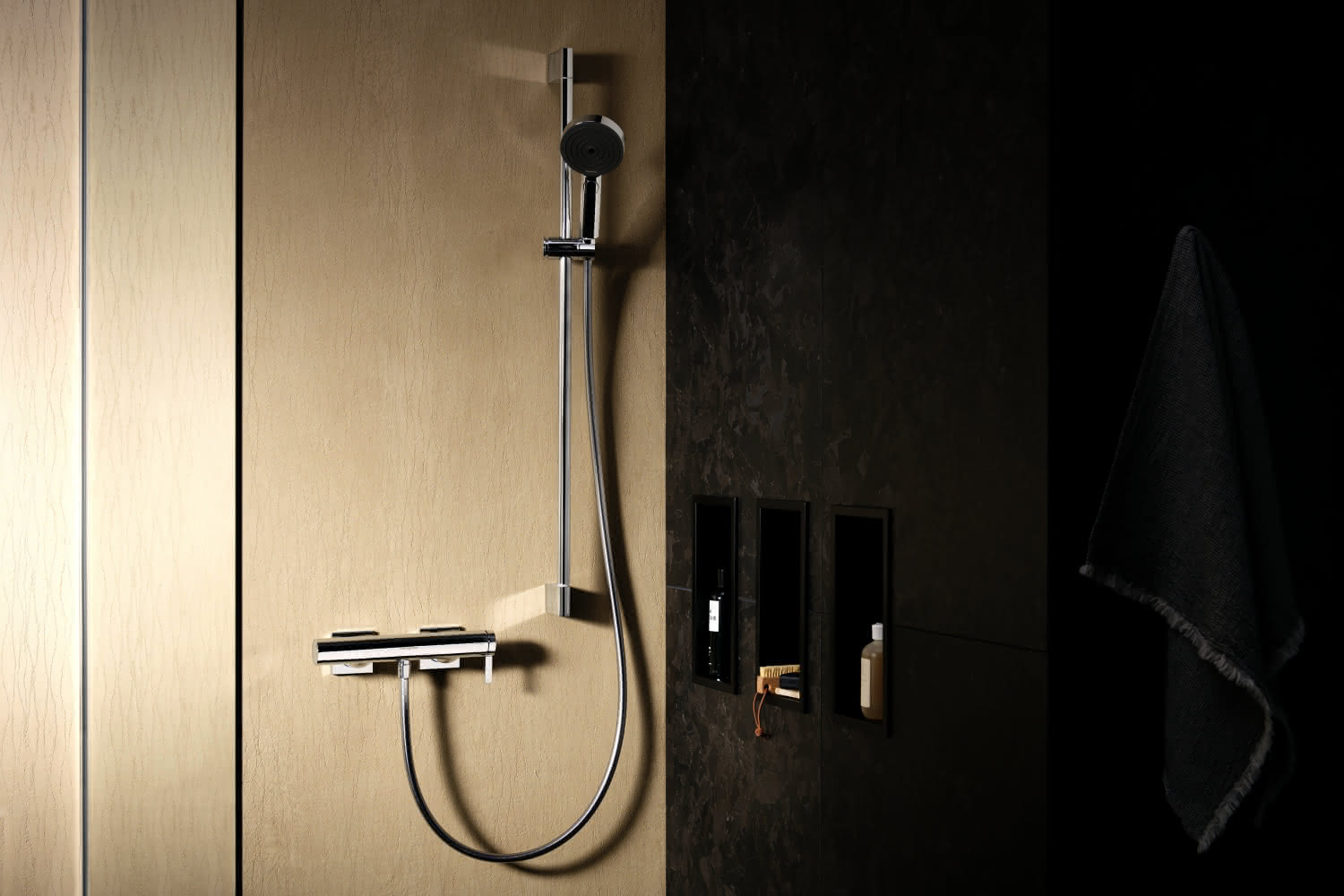 Hansgrohe Brausemischer Aufputz Tecturis E chrom