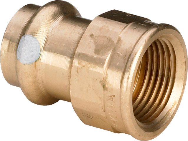 Viega Übergangsstück mit SC Profipress S 4512 in 22mm x Rp3/4 Rotguss