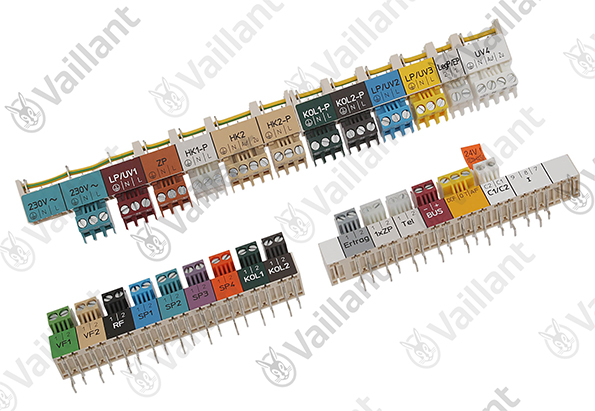 Vaillant Steckverbinder, Rast5 (Set) Vaillant-Nr. 256515