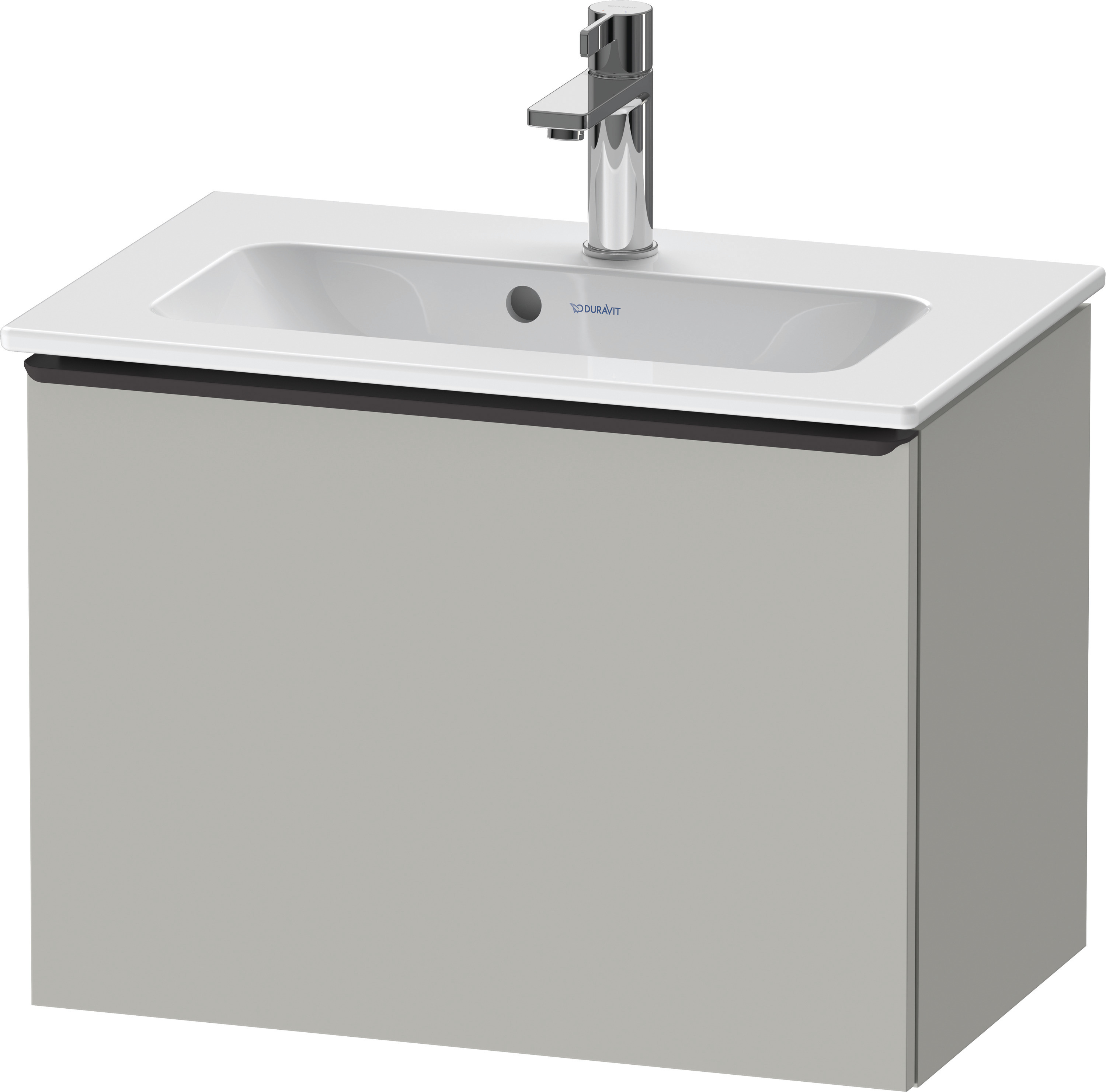Duravit D-Neo WTU,Wdh,Ausz:1,Gr:Diamant Schw. 610x372x440mm,Betongrau Matt,Dekor